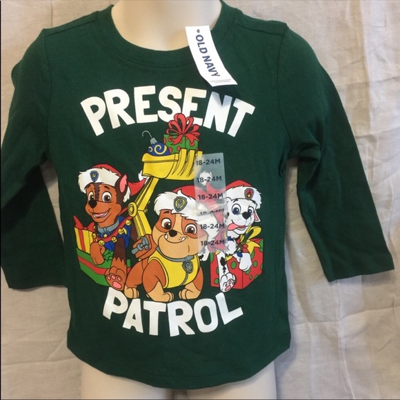 Old Navy Paw Patrol kids long sleeves T-shirt NWT - Picture 2 of 3